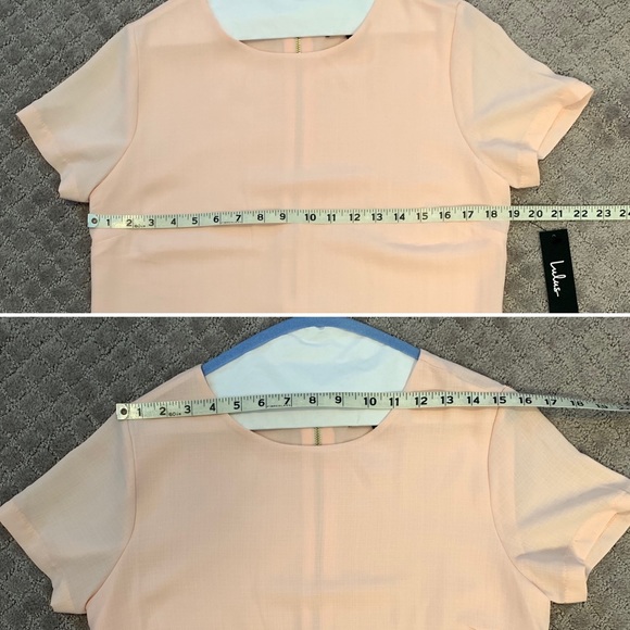 NWT-Lulu’s Dress in BLUE, Size Medium - Picture 5 of 8